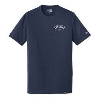 Blue New Era Profile/Proganics Short Sleeve Tee
