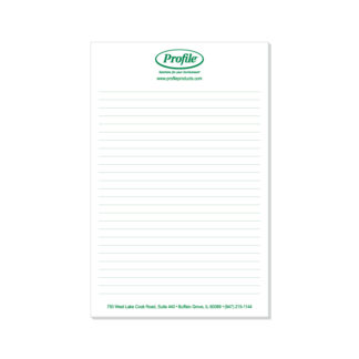 Profile Glued Edge Notepads