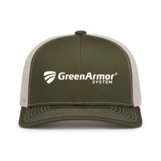 Pacific Headwear Trucker Snapback - Green Armor